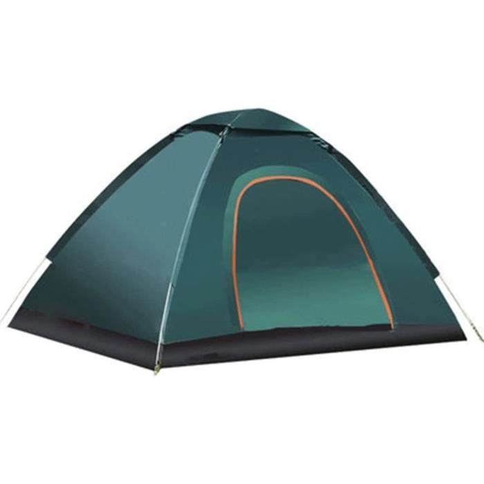 Tente De Plage Anti-UV Pour 3 Personnes - Abri Soleil Portable Avec Sol Extensible