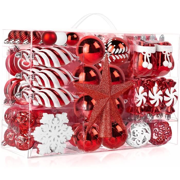 Baker Ross Kit Boule De Noël Rouge-gorge à Décorer | 6 Boules Métal 5 Cm | Feutrine Autocollante | Activité Créative Enfant