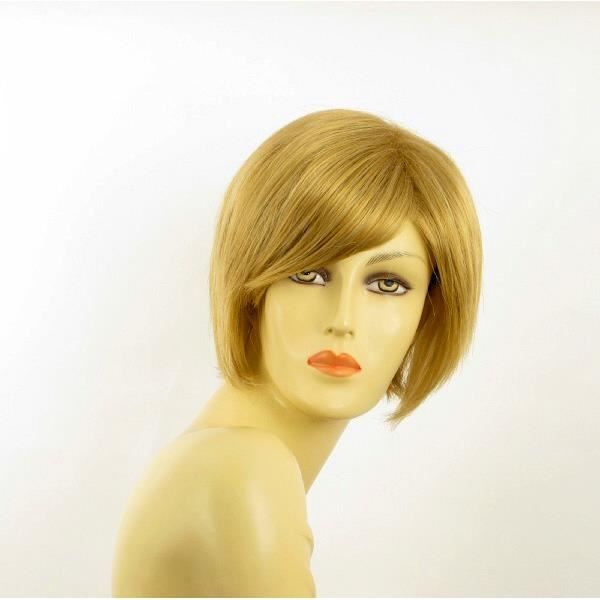 Perruque Courte Femme DANA 24B Blond Doré - Synthétique, Bonnet Moyen, Style Moderne
