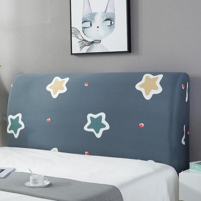 KOv-248 Couvre-tête de lit élastique moderne tout compris Protection contre la poussière motif KOv-248 Couvre-tête de lit élastique moderne tout compris Protection contre la poussière motif