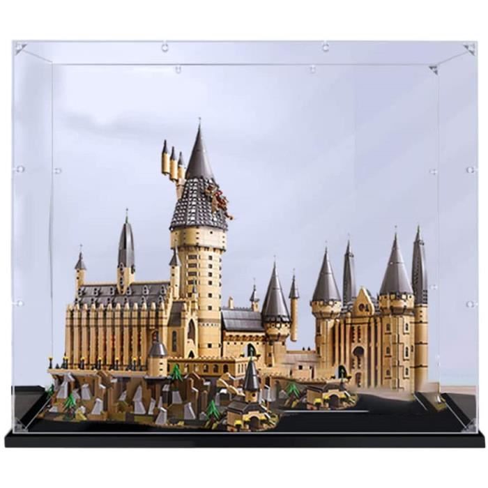 Lego Modèle Non Inclus BOXX Vitrine Acrylique Présentoir Transparent Vitrine antipoussière pour Lego 71043 Harry Potter château De Hogwarts 
