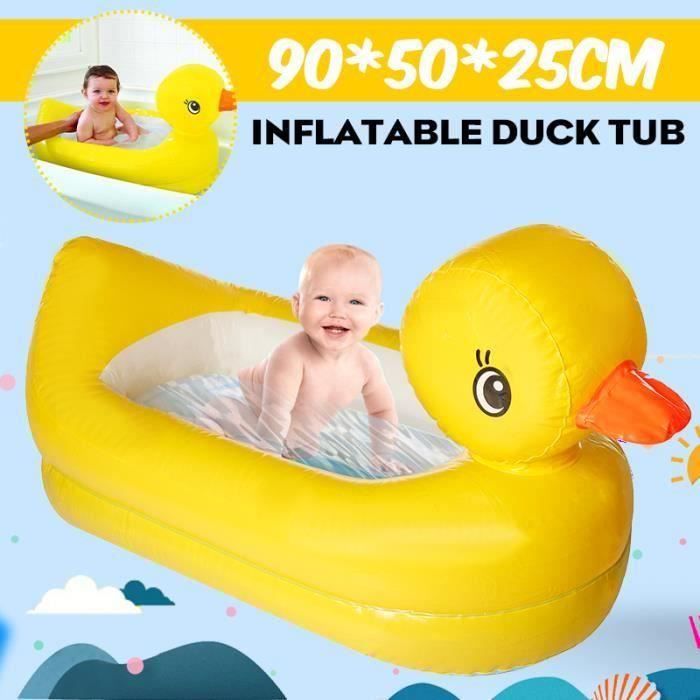 Tempsa Baignoire De Canard Piscine Gonflable Enfant Piscine Baignoire Exterieure Interieure Gonflable Piscine Pour Bebe 90x50x25cm Cdiscount Pret A Porter