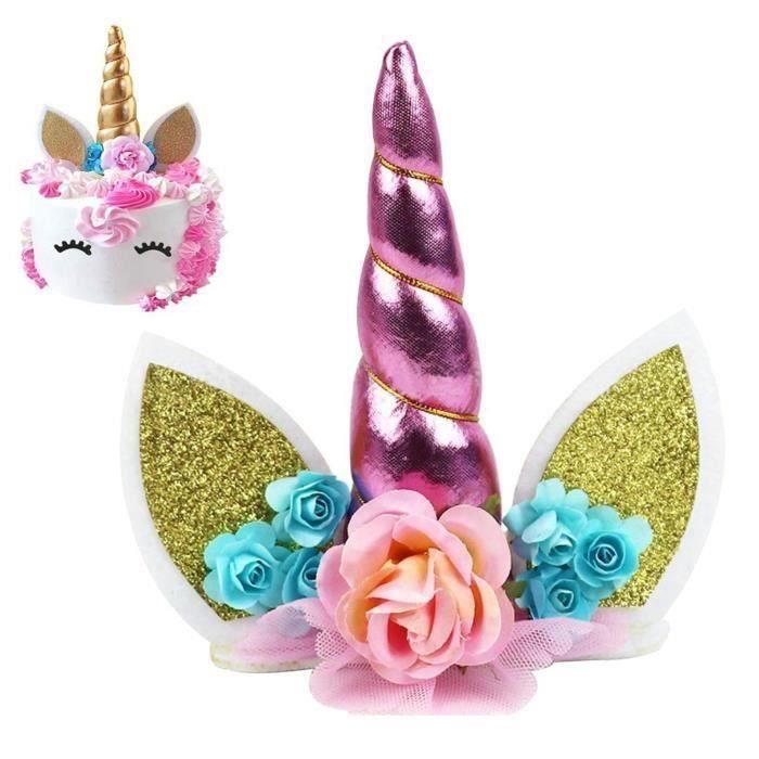 Idee Deco Gateau Anniversaire : Cake Toppers Licorne Gratuits