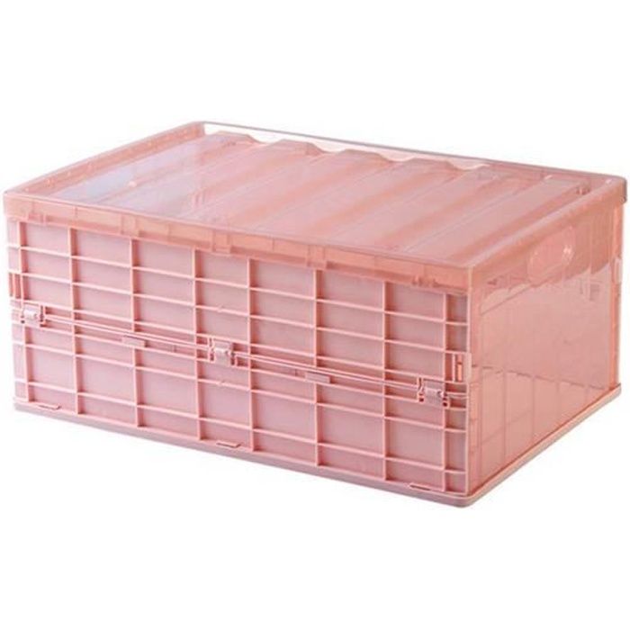 10 X 30 Litre Sous Lit Noir Couvercle De Boite En Plastique Maison