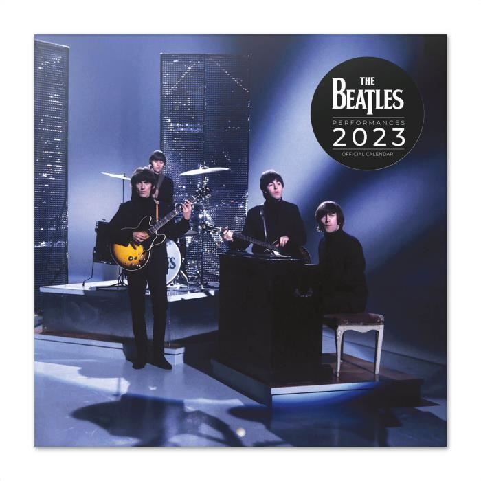 Calendrier mural 2023 sur les Beatles Cdiscount BeauxArts et Loisirs
