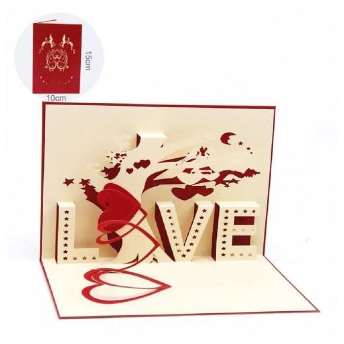 Carte Anniversaire 3d Cdiscount