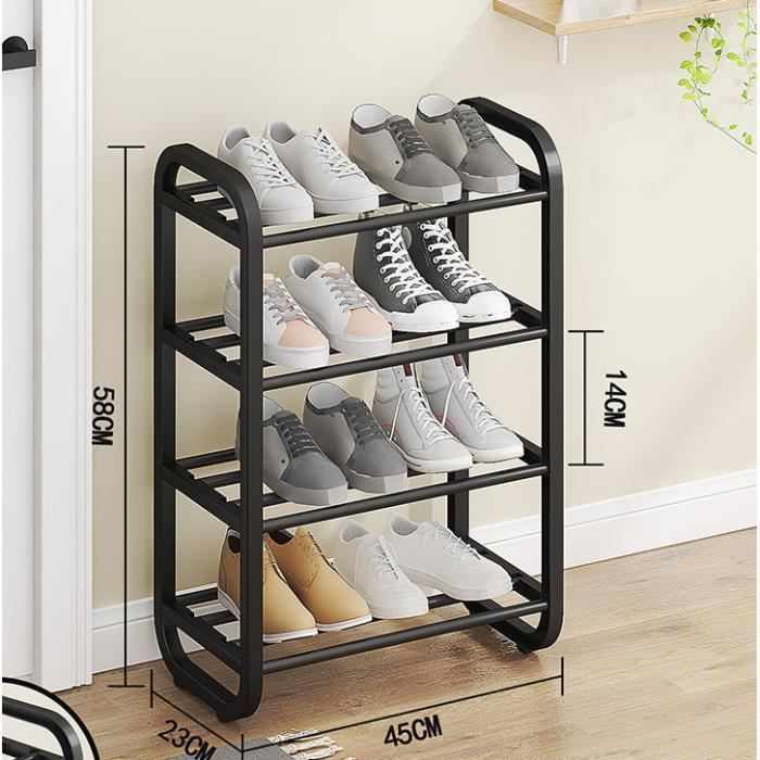 Lot De 10 étagères à Chaussures Double Couche – Gain De Place, Antidérapantes, Sans Montage | Rangement Chaussures Armoire Couloir - 3