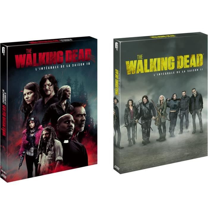DVD The Walking Dead Saison 10 + Saison 11 Cdiscount DVD