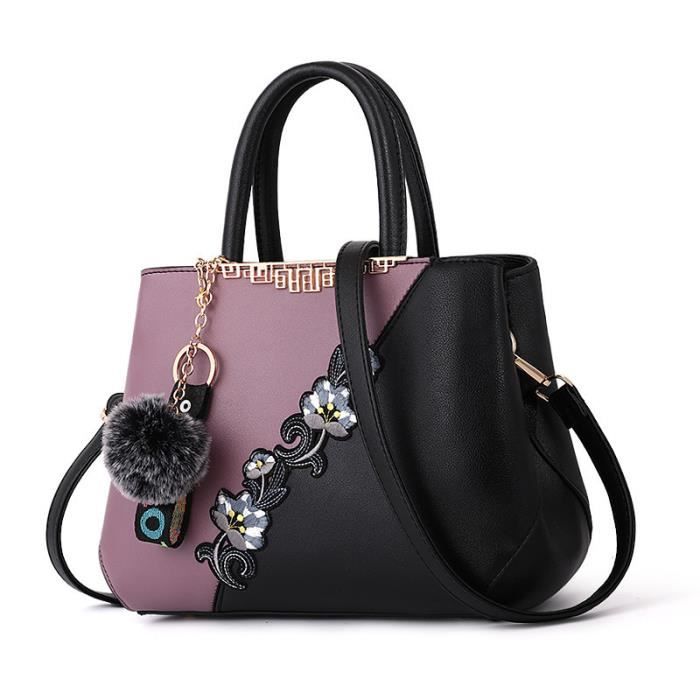 Sac à main en cuir synthétique - Elegant et fonctionnel - Sac pour femme - Sac à