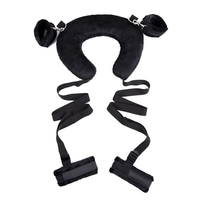 Kit Bondage Ménottes Et Sangles – Pour Jeux Adultes Couples BDSM – Neuf