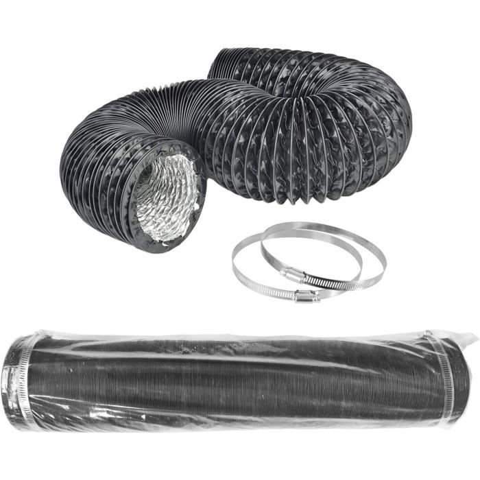 RICHDMI Tuyau D'évacuation D'air En PVC Flexible, Tuyau Climatiseur