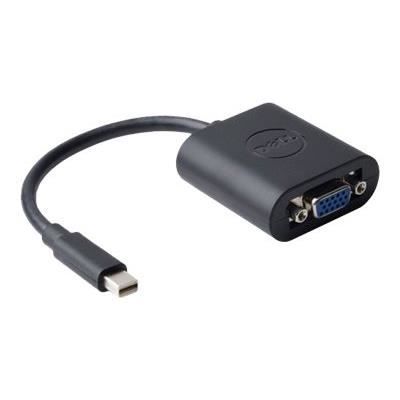 Câble vidéo - DELL - Mini DisplayPort/VGA - 20 30 cm - Audio/Vidéo numérique - Noir