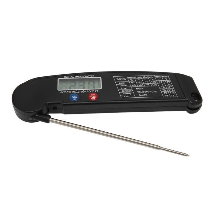 Horloge Voiture Duokon 2-en-1 - Thermomètre Et Voltmètre Numérique, Écran LCD Rétroéclairé