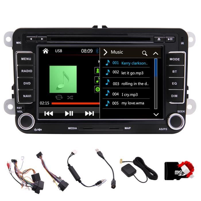 Eincar 7 Gps Integre Du Systeme De Navigation Voiture Support
