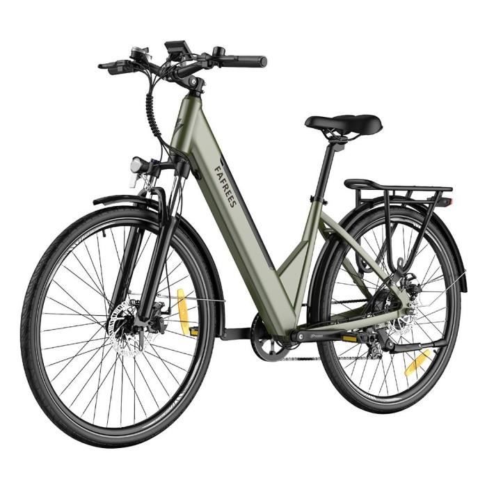 Vélo Électrique FAFREES F28 Pro 27.5 '' Step-through City E-Bike 25Km/h 250W Moteur 36V14.5Ah Batterie Shimano 7 Vitesse Vitesse