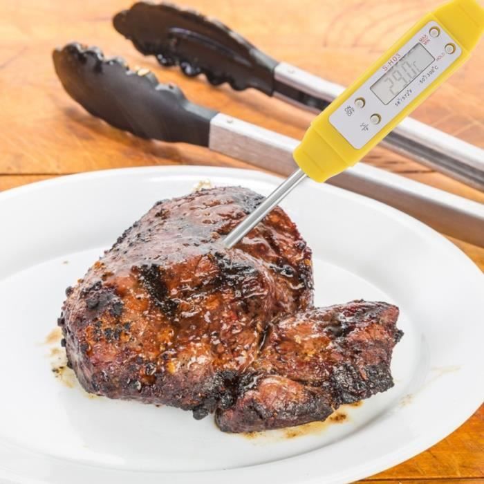 Fafeicy thermomètre barbecue 1Pc thermomètre numérique à lecture  instantanée pour cuisine, sonde à viande pour barbecue - Cdiscount Maison