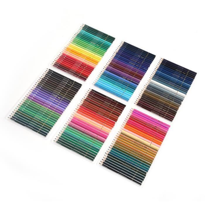 INF Ensemble de 6 crayons de graphite pour croquis artistiques et dessin