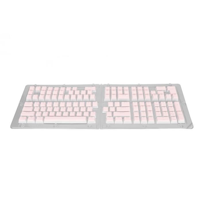 Amaxiu Lot De 6 Porte-clés De Clavier Pastel, Avec Interrupteurs Bleus, Porte-clés Colorés Pour Clavier Mécanique Anti-stress Pour Homme Et Femme