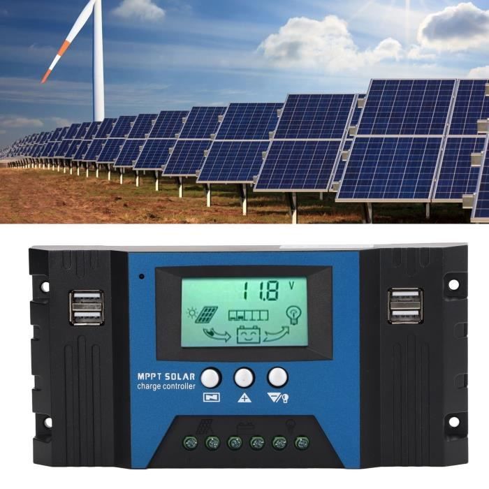 Régulateur solaire PWM-PRO 5A - 12V/24V VICTRON - Ecolodis