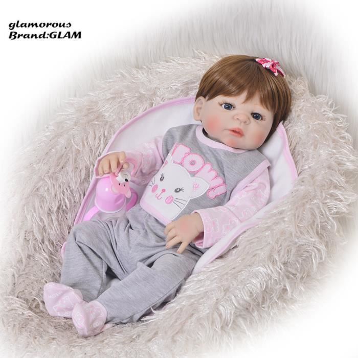 Glam 57 Cm Bebe Reborn Fille Pleine Corps En Silicone Reborn Poupees Perruque Cheveux Belle Cdiscount Jeux Jouets Glam 57 Cm Bebe Reborn Fille Pleine Corps En Silicone Reborn Poupees Perruque Cheveux Belle Cdiscount Jeux Jouets