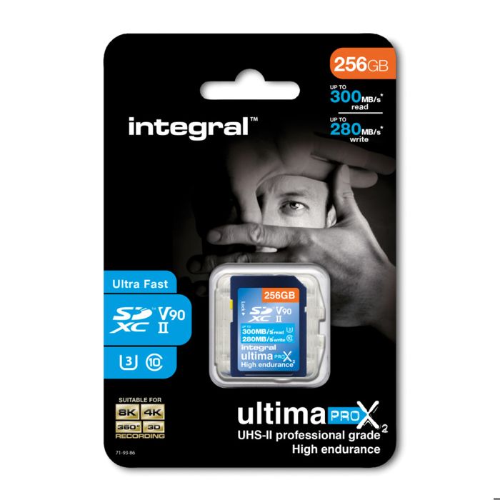 Integral 256GB SDXC UHS-II U3
