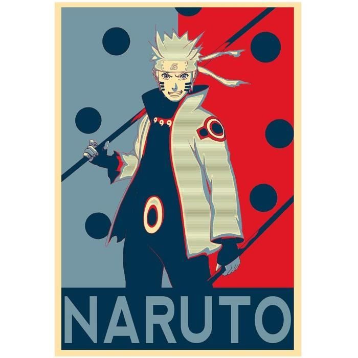 Poster - Limics24 - Naruto - Cdiscount Maison