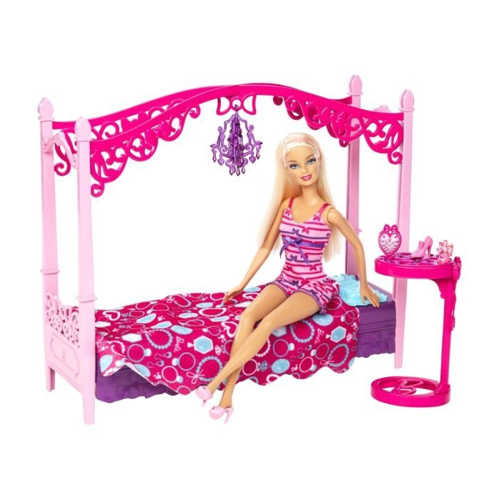 BARBIE Mobilier Chambre Cdiscount Jeux Jouets