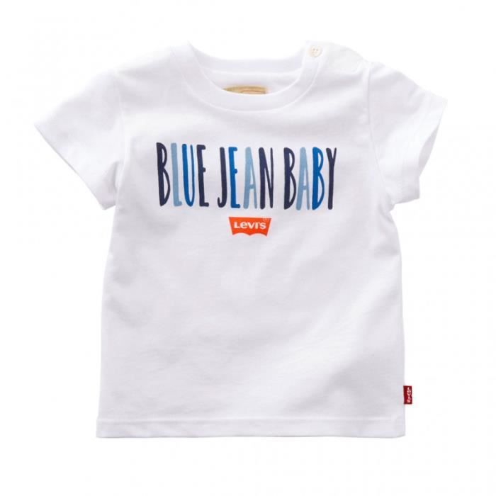 Levis Bebe Tee Shirt Pour Garcon Levi S Kids Blanc Blanc Cdiscount Pret A Porter Levis Bebe Tee Shirt Pour Garcon Levi S Kids Blanc Blanc Cdiscount Pret A Porter