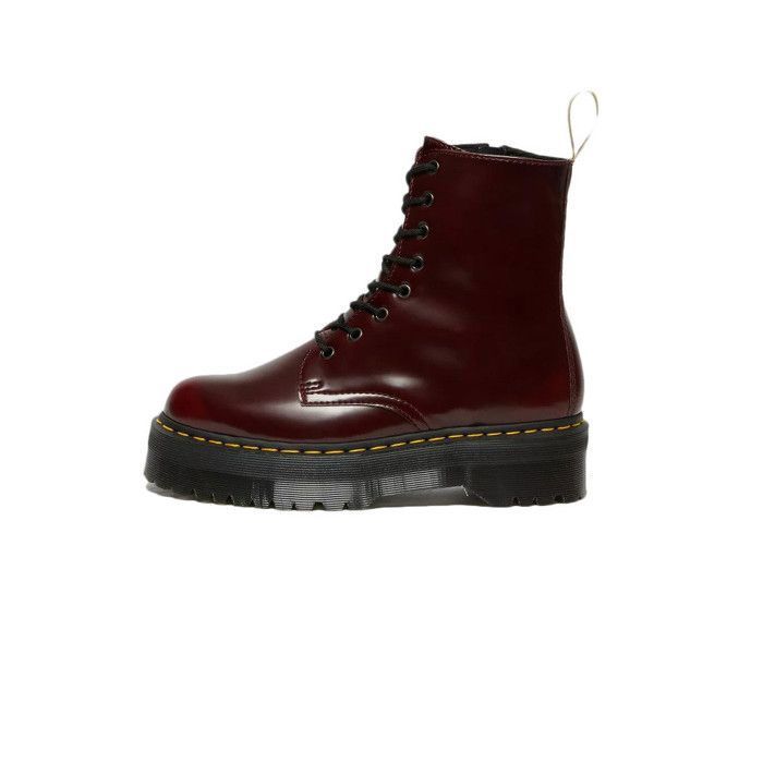 Botte Femme Dr Martens V JADON II Synth tique Violet Bordeaux