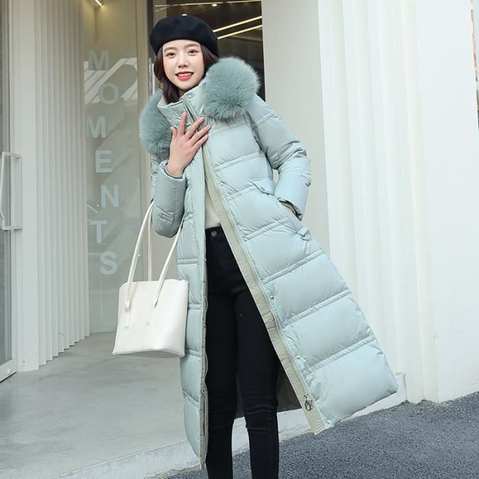 Doudoune femme on sale capuche fausse fourrure