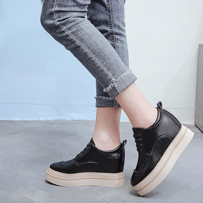chaussures à semelles compensées