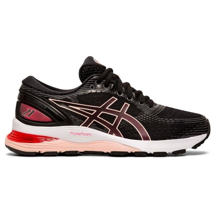 asics gel nimbus fille gris