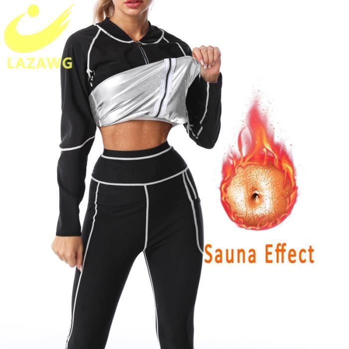 Ensemble Thermique Femme Col Rond Manches Longues Et Pantalon - Sous-Vêtements Chauds Automne Hiver