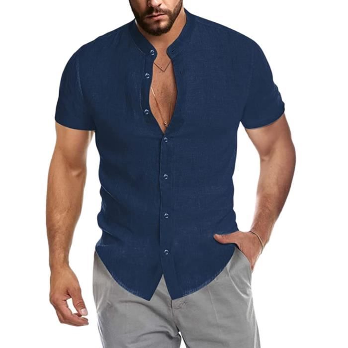 Chemise de lin on sale pour homme