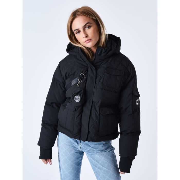 Doudoune matelassée courte top femme