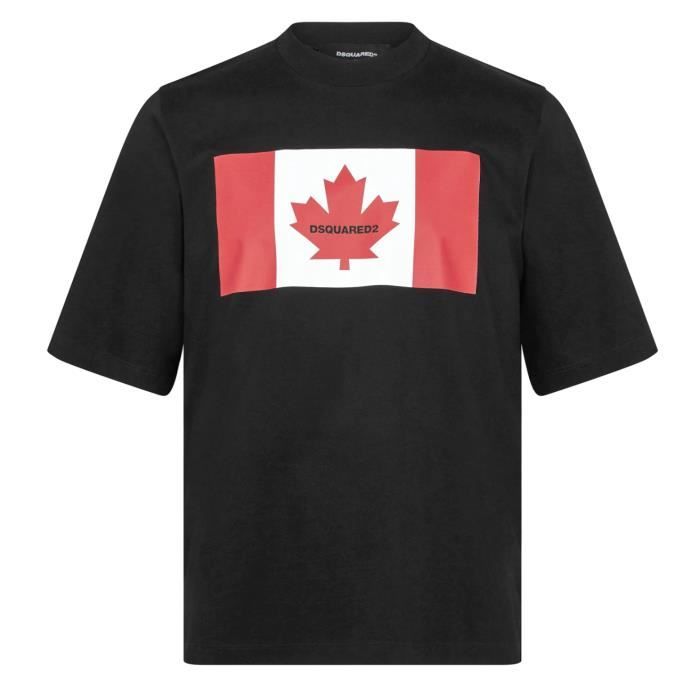 dsquared t shirt canada flag