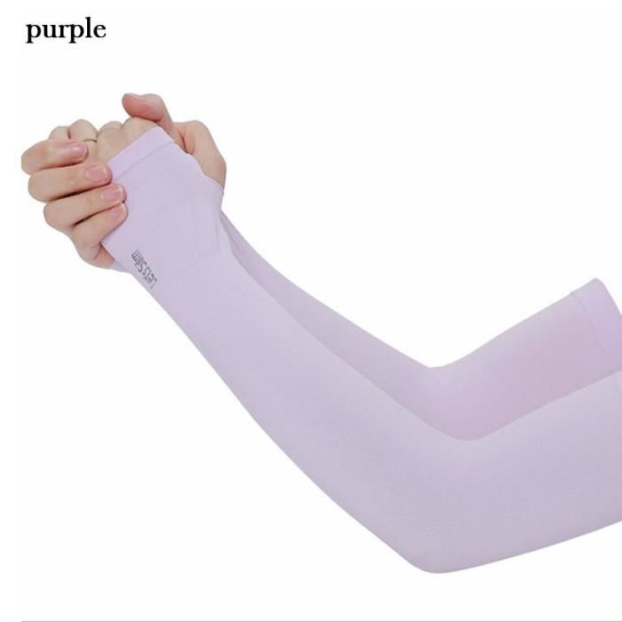 1 paire de manchons de bras de reoidissement pour Sports d'été, couverture de bras de Protection solaire, accessoire de cyclisme de pêche en plein air  18