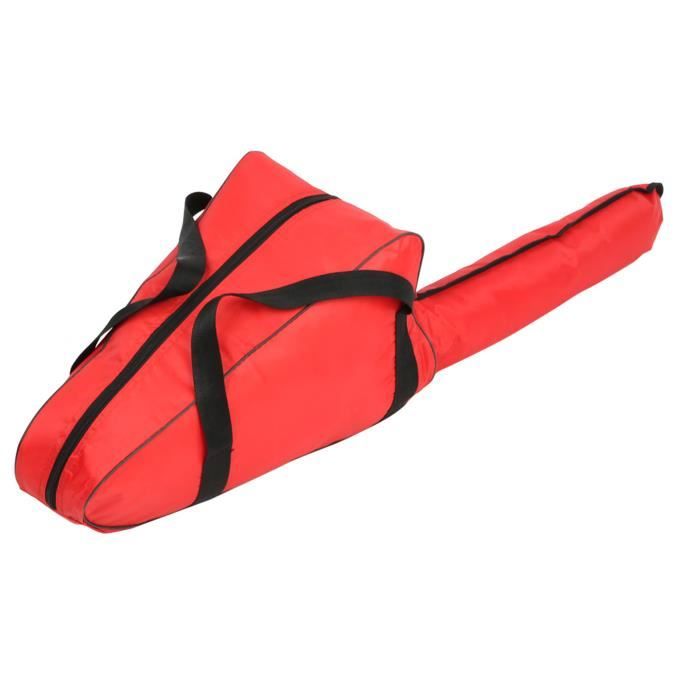 Meilleurs prix pour OMABETA Sac de Transport de Tronçonneuse Oxford Résistant à l'Eau pour Bûcheron (Rouge)