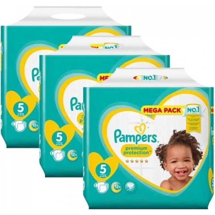 Pampers taille promo 5