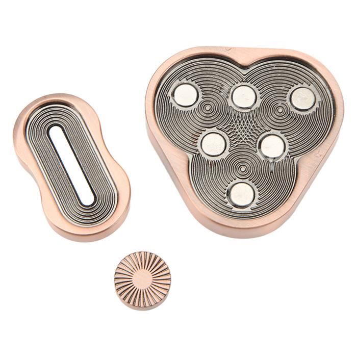 Curseur Magnétique Anti-stress GWAWG - Fidget Slider Métal Pour Anxiété, TDAH - Cadeau Bureau Adulte