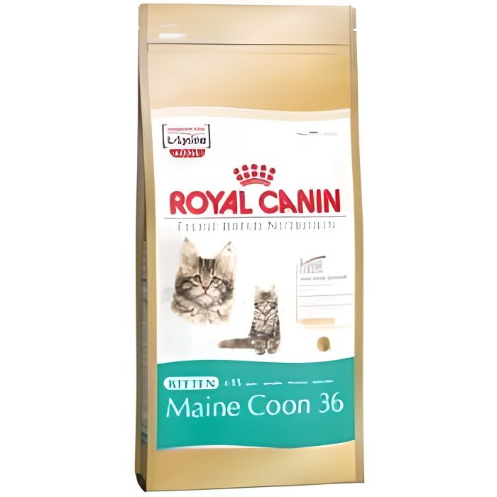 Feline Nutrition Kitten Maine Coon 36 Royal C… Cdiscount Animalerie
