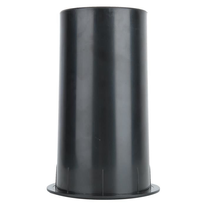 Tube Port Haut-Parleur ABS 50mm - Pour Caisson Basse 4-6 Pouces, 2 Pièces Noir, Réduction Bruit Air