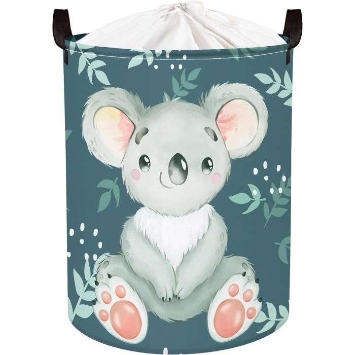 Paniers à Linge Pliables Queue De Sirène Pour Fille - Panier De Rangement 36L Pour Jouets Et Vêtements - Décor Marin Coloré Pour Chambre Et Salle De Bain - 7