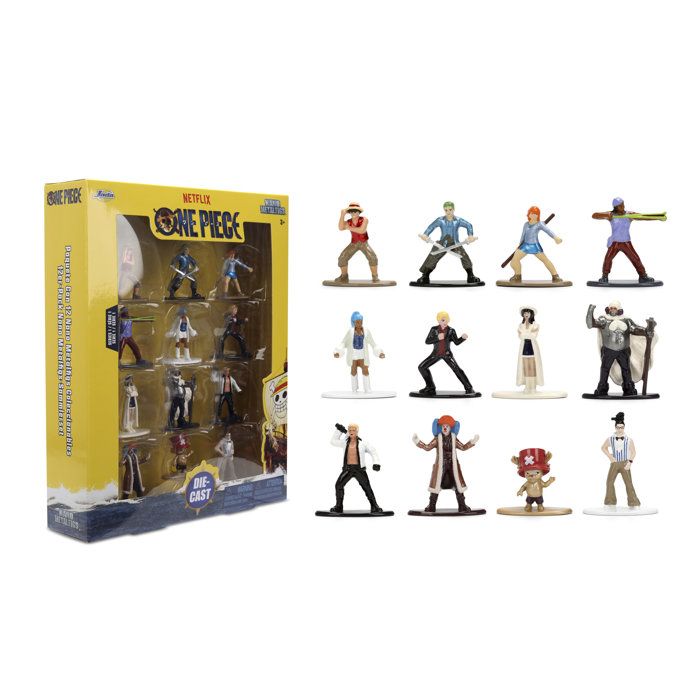 Jada Figurine One Piece 4Cm Set 12Pièces Dès