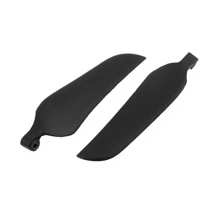 2 Hélices RC 8x4.3 Noir Pour Avion Modèle - Remplacement Facile