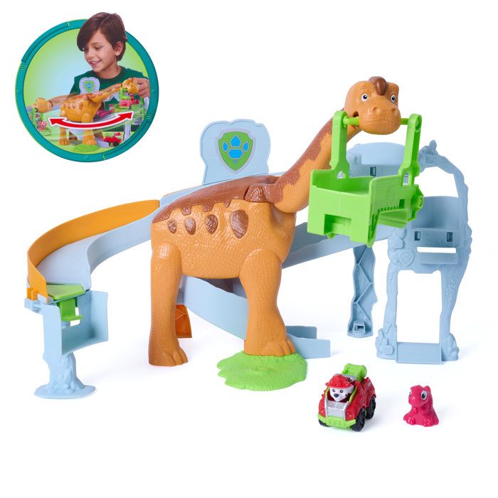 Playset Deluxe Pup Squad - La Pat Patrouille - Le Film Mission Dino - SPINMASTER - A Partir De 3 Ans