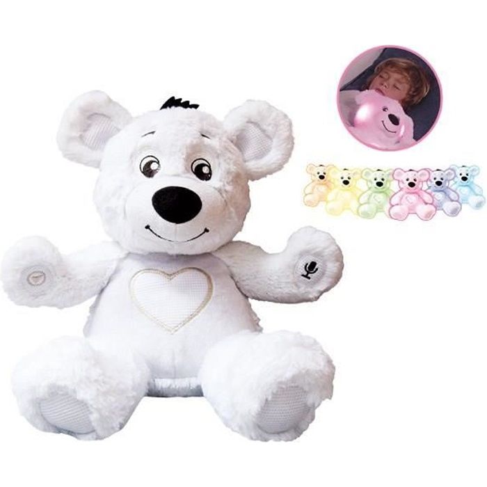 ours lumineux peluche