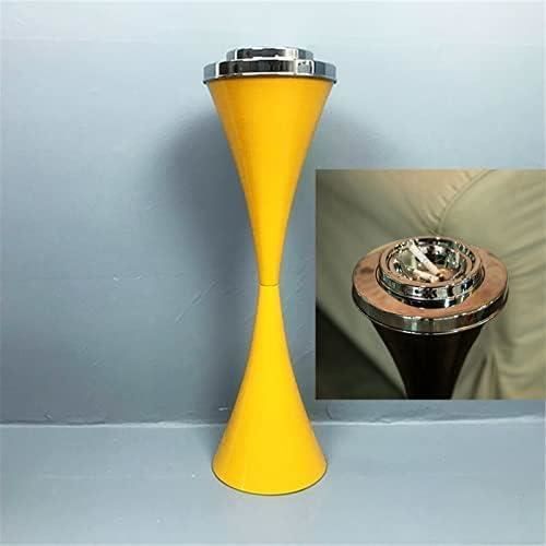 Cendrier Extérieur Acier Inoxydable - Sur Pied, Bac Amovible, 57cm