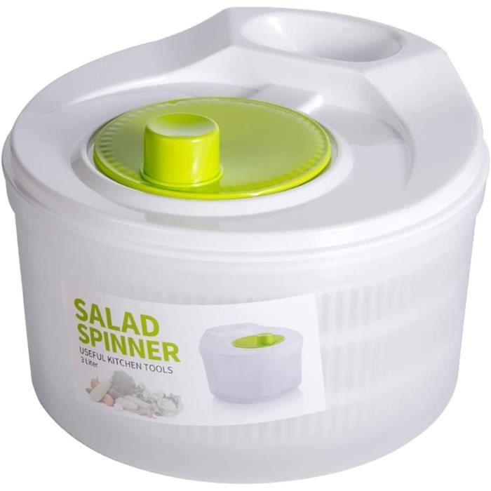 BAUMALU - Mini Essoreuse à Salade Compacte, En Plastique Robuste