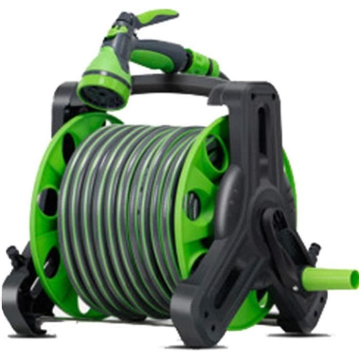 Lot De 2 Supports De Dévidoir De Tuyau D'arrosage En PVC à Fixation